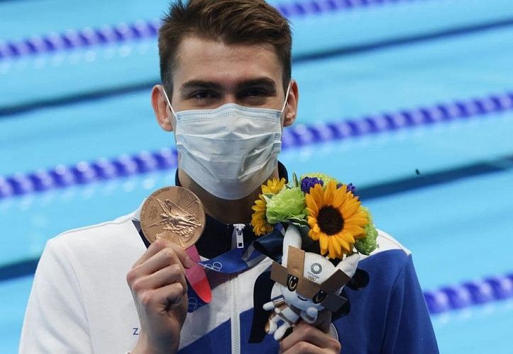 Пловец клуба «Динамо» Климент Колесников стал двукратным призером Олимпийских игр в Токио